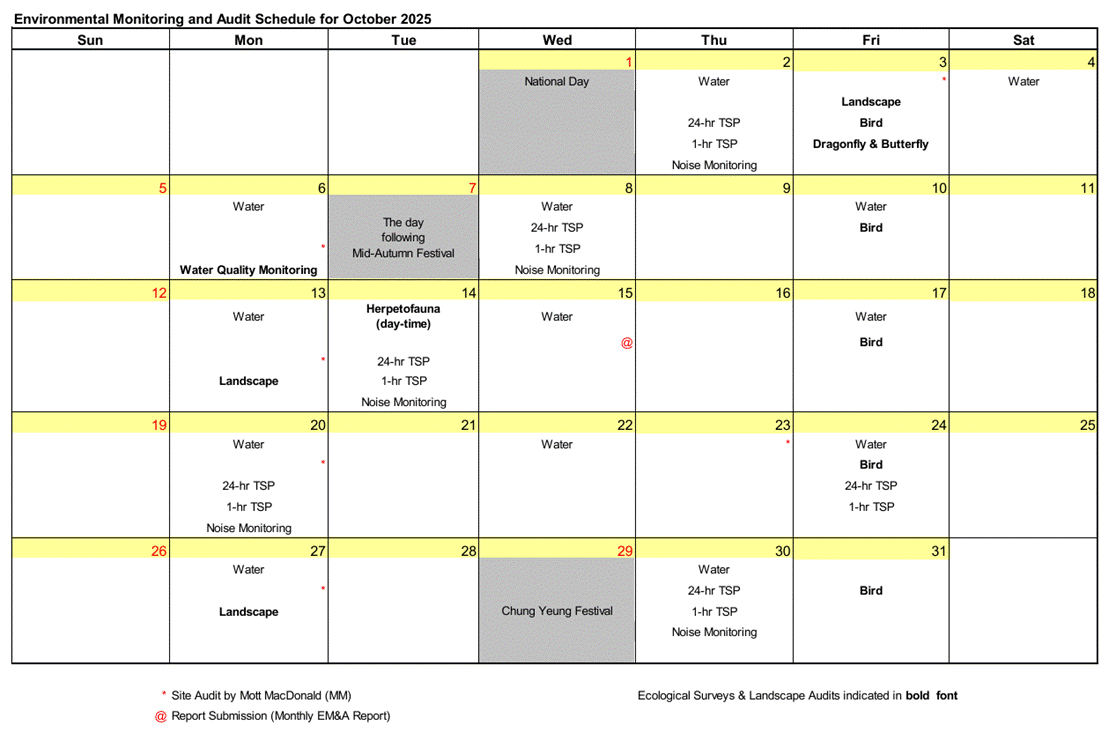 A calendar with yellow and white text

AI-generated content may be incorrect.